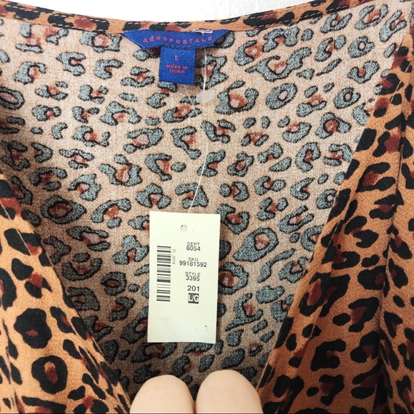 Aeropostale leopard print dress - Picture 4 of 4